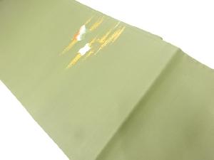 千鳥模様織出し袋帯